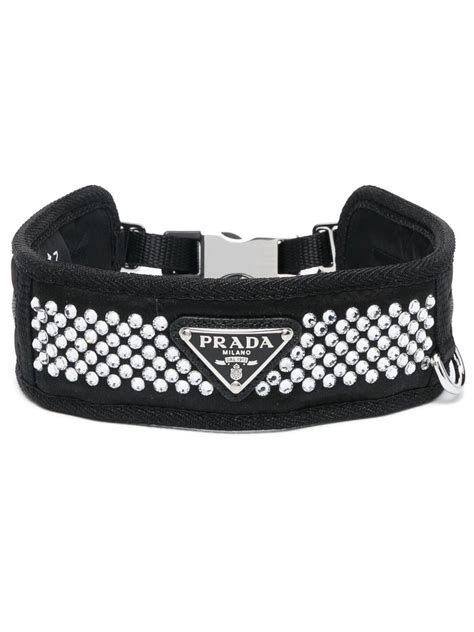 farfetch Prada dog collars